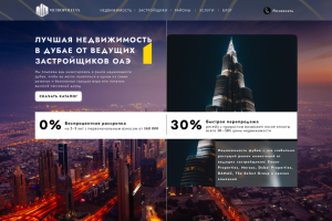 Проект для недвижимости в Дубае