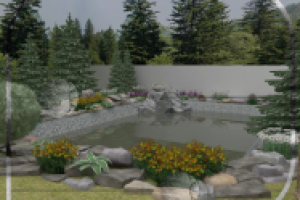 Декорирование водоема 2