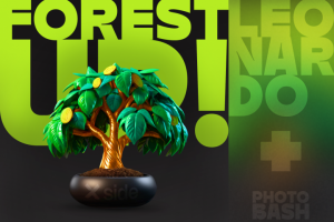 Креатив (Leonardo + graphic design)