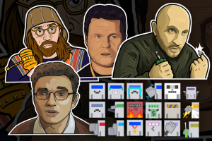 Стикеры и эмодзи для telegram (digital)