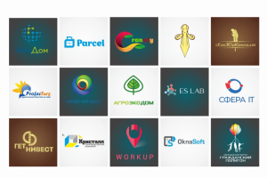 Сет из 15 логотипов