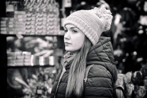 Зимняя девушка