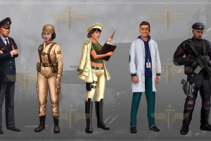 Концепт арт персонажей.