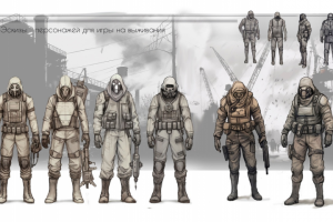 Концепт арт персонажей