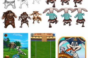 Персонажи для мобильной игры