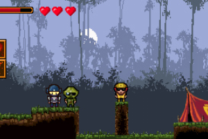 Концепт арт для пиксельной игры