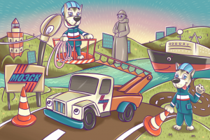 Иллюстрация для "МОЭСК"