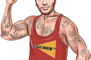 Иллюстрация для журнала Portland на Черноморском побережье