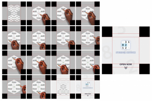 Раскадровка для анимации NUMBER CRUNCH (рекламы мобильной игры)