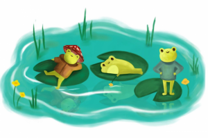 Иллюстрация на графическом планшете