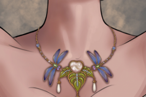 Иллюстрация - винтажные украшения.