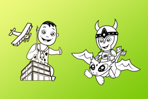 Иллюстрации для стикеров