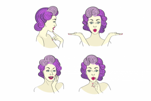 Иллюстрации лица