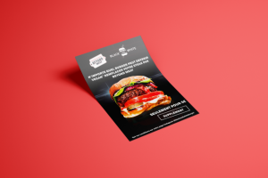 Листовка для бургерной