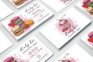 Визитка Lady Di