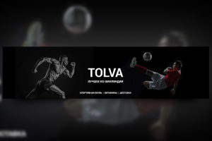 Шапка для vk "TOLVA"