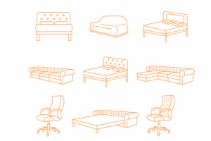 Иконки мебель