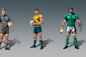 Rugby players