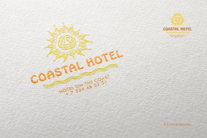 Дизайн логотипа «Coastal Hotel».
