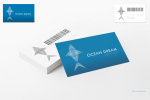Дизайн логотипа и визитки «Ocean Dream».