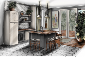 Скетч кухни