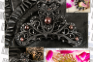 Предметная съёмка и обработка разных заколок