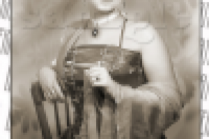 Качественная стилизация портрета под конец XIX - начало XX века