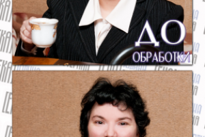 Обработка бытовой фотографии с Ириной М.