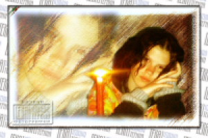 Простая стилизация под рисунок пастелью