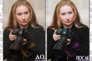 Фотосъёмка и ретушь портрета для аватара, контакта или знакомств