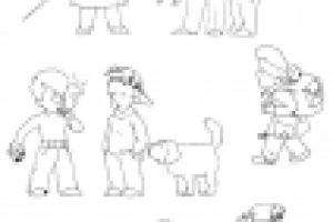 Персонажи. 90-е гг.