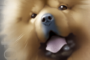 Этюд кистями Photoshop