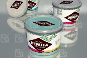 Оформление упаковки для продукции лакокрасочного предприятия