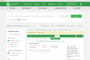 Система поиска закупок awindex.ru