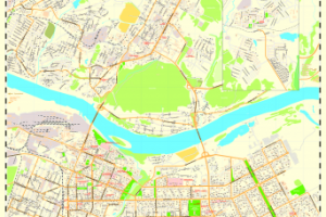 Карта Кемерово