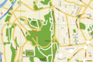 Фрагмент карты Иерусалима