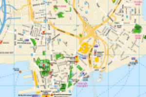 Фрагмент карты Гонконга