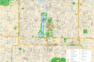 Карта Пекина