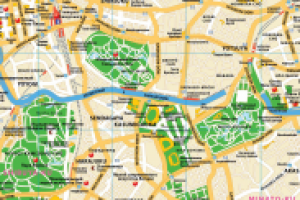 Фрагмент карты Токио