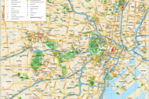 Карта Токио