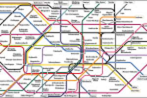 Схема метро Токио