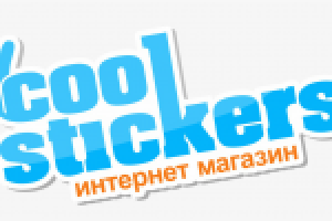 Стикер с лого (отрисовка в векторе)