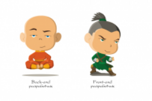 разработка персонажа, иллюстрация