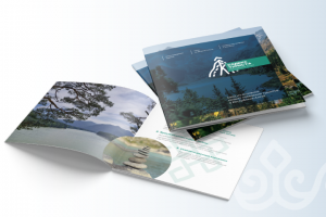 дизайн и верстка брошюры "Кодекс туриста Республики Алтай"