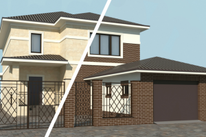 Дизайн фасада