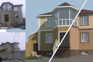 Дизайн фасада