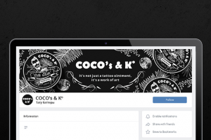 Оформление группы Вконтакте "COCO's & Ko"
