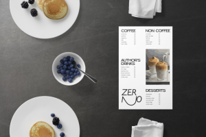 меню для кофейни ZERNO