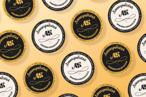 Стикеры для Ленинградской кофейни кондитерской