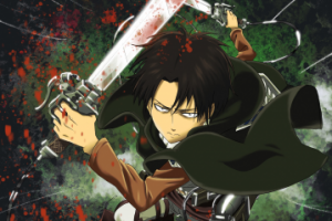 Аниме арт атака титанов